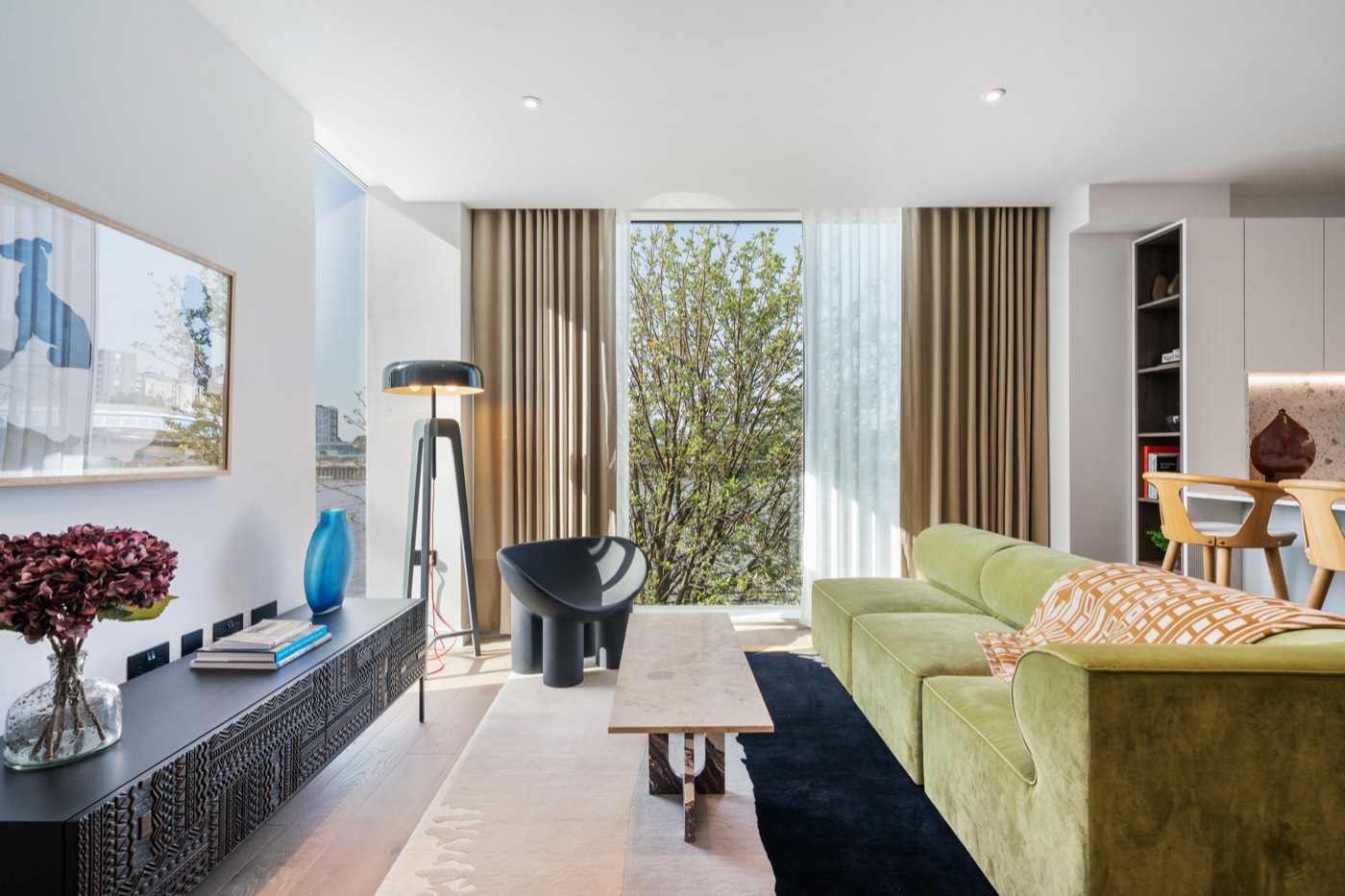 Hurlingham Waterfront marketing suite interior